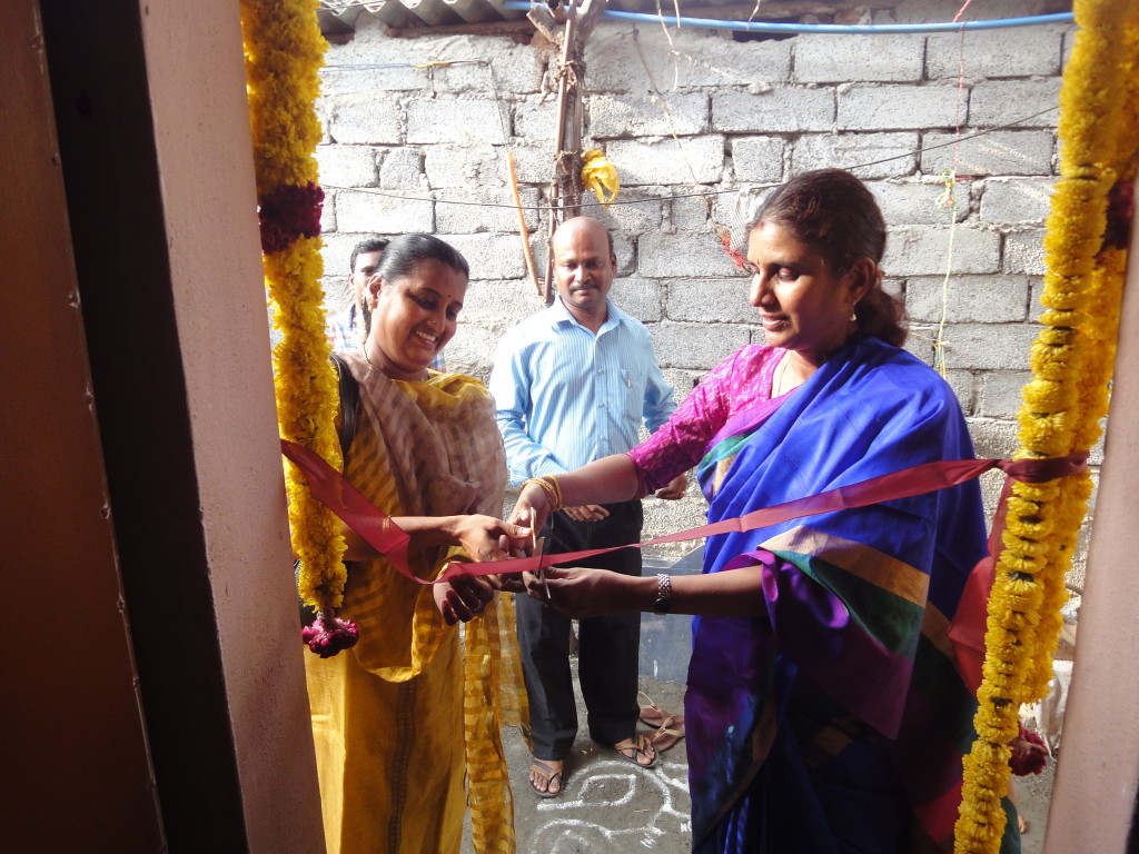 Trustee also inaugurated the new house at Konjumangalam