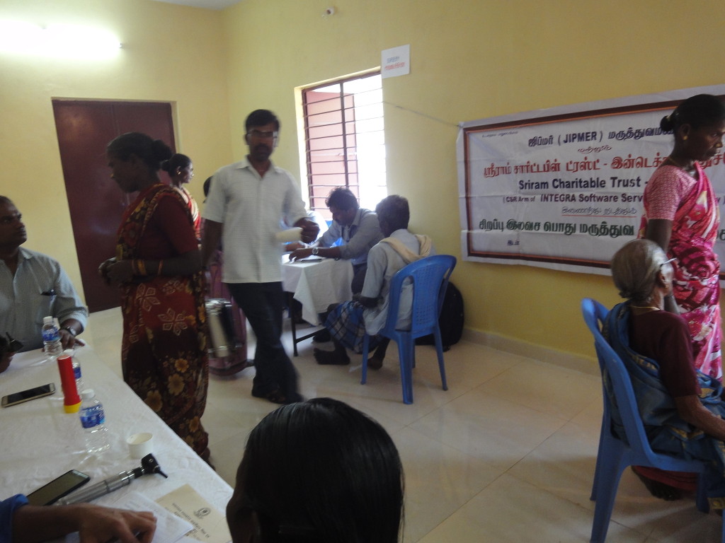Organized a general health camp with the support of JIPMER team at Kenipattu Village. 